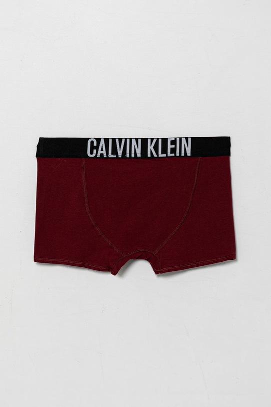 Дитячі боксери Calvin Klein Underwear 3-pack B70B700510.9BYA бордо