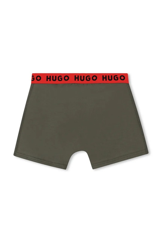 Chłopiec HUGO bokserki dziecięce 2-pack G00558.102.150 czarny