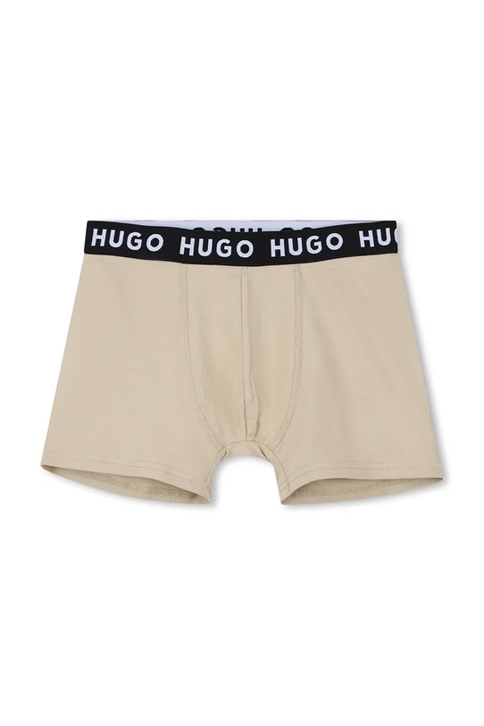 Дитячі боксери HUGO 2-pack G00564.102.150 сірий AW25