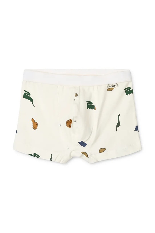 Παιδικό βαμβακερό μποξεράκι Liewood Marvin Boxers 3-pack LW20283.9BYA μπεζ AW25