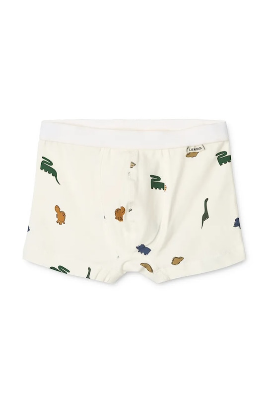 Παιδικό βαμβακερό μποξεράκι Liewood Marvin Boxers 3-pack LW20283.9BYA μπεζ AW25