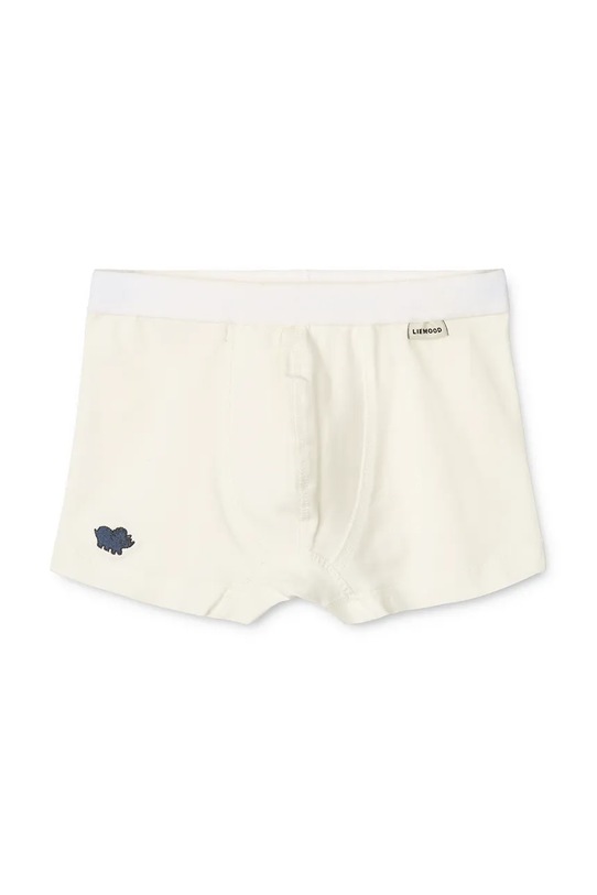 Παιδικό βαμβακερό μποξεράκι Liewood Marvin Boxers 3-pack μπεζ LW20283.9BYA