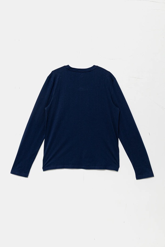 Детская хлопковая пижама Tommy Hilfiger тёмно-синий UB0UB00587.9BYA