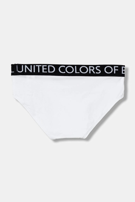 Chłopiec United Colors of Benetton slipy dziecięce 2-pack 3OP80S484.G.Reprop.9BYA biały