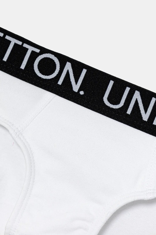 United Colors of Benetton slipy dziecięce 2-pack biały 3OP80S484.G.Reprop.9BYA