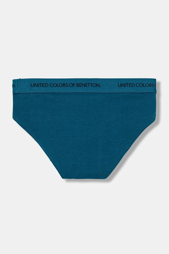 United Colors of Benetton slipy dziecięce 2-pack niebieski 3OP80S484.G.Season.9BYA