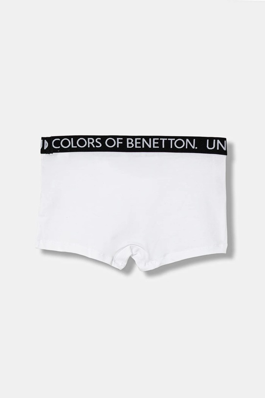 United Colors of Benetton bokserki dziecięce 2-pack 3OP80X230.G.Reprop.9BYA biały AW25