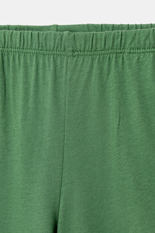 Detské bavlnené pyžamo United Colors of Benetton zelená 3VD00P08X.G.seasonal