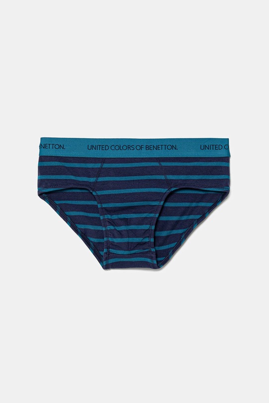 United Colors of Benetton slipy dziecięce 2-pack 3VPS0S02T.G.seasonal niebieski AW25