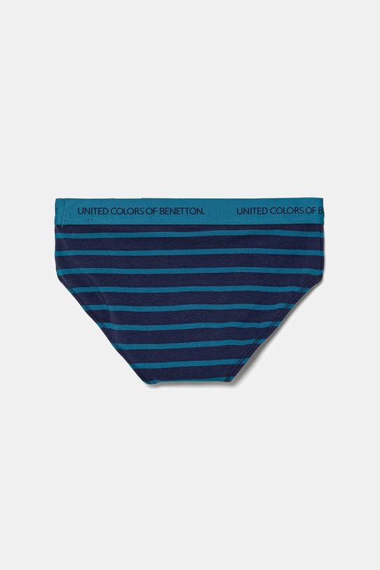 United Colors of Benetton slipy dziecięce 2-pack niebieski 3VPS0S02T.G.seasonal