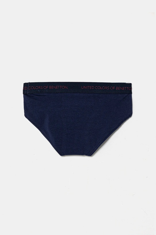 United Colors of Benetton slipy dziecięce 2-pack granatowy 3VPS0S02T.G.seasonal