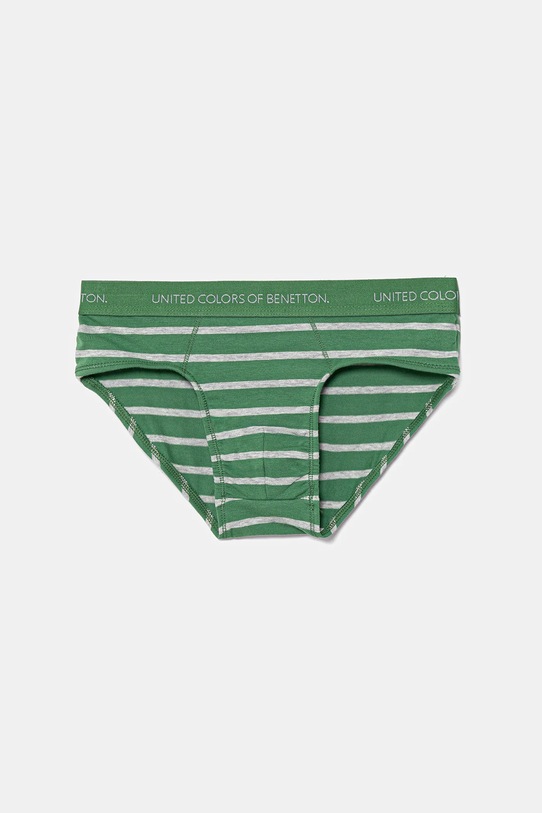 Chłopiec United Colors of Benetton slipy dziecięce 2-pack 3VPS0S02T.G.seasonal zielony