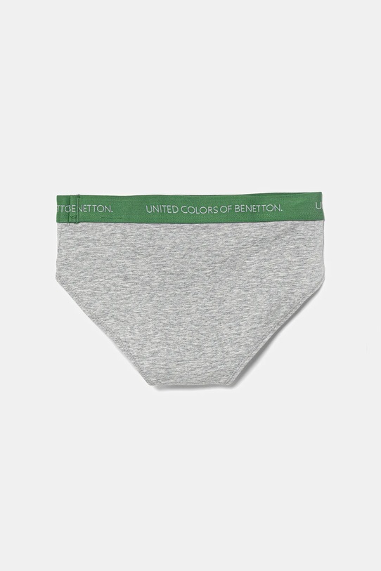 United Colors of Benetton slipy dziecięce 2-pack zielony 3VPS0S02T.G.seasonal