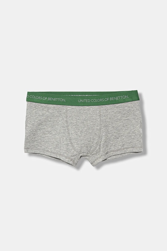 Мальчик Детские боксеры United Colors of Benetton 2 шт 3VPS0X01J.G.seasonal зелёный