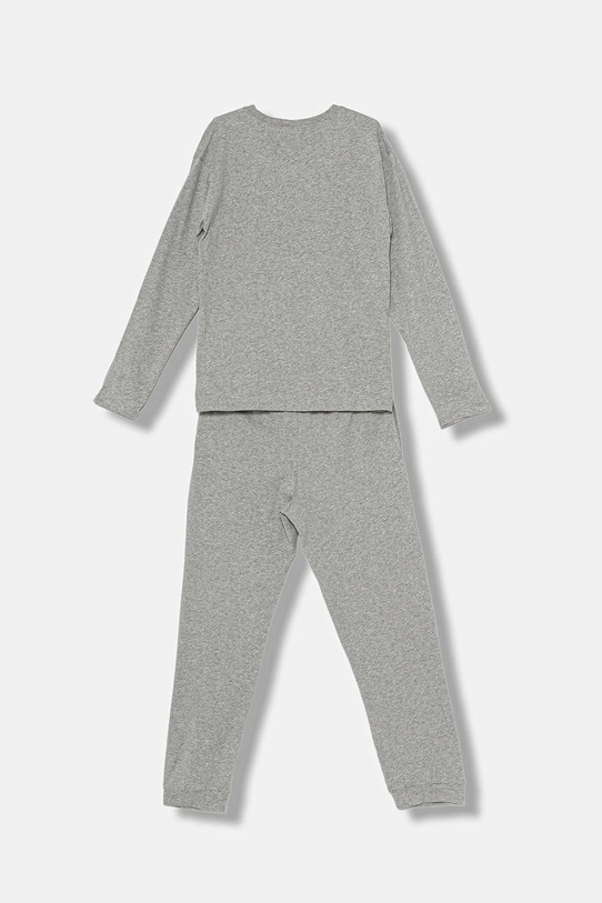 United Colors of Benetton piżama bawełniana dziecięca 3VR50P08Z.G.seasonal szary AW25