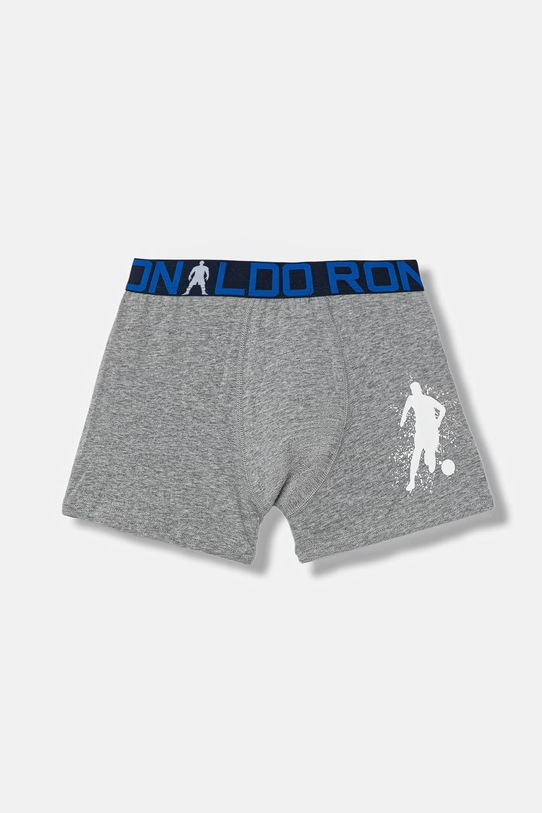 Παιδικά μποξεράκια CR7 Cristiano Ronaldo 3-pack 8413.51.2050 γκρί SS26