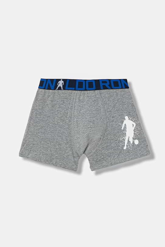 Παιδικά μποξεράκια CR7 Cristiano Ronaldo 3-pack 8413.51.2050 γκρί SS26