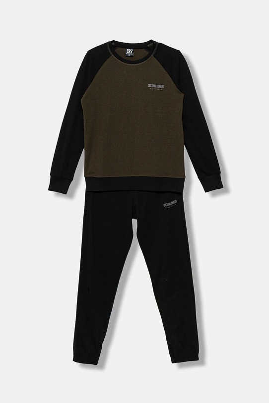 Дитяча бавовняна піжама CR7 Cristiano Ronaldo 2-pack комплект зелений 8770.42.756