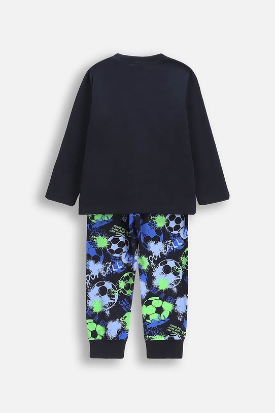 Coccodrillo pijamale de bumbac pentru copii ZC5448108PJS bleumarin AW25