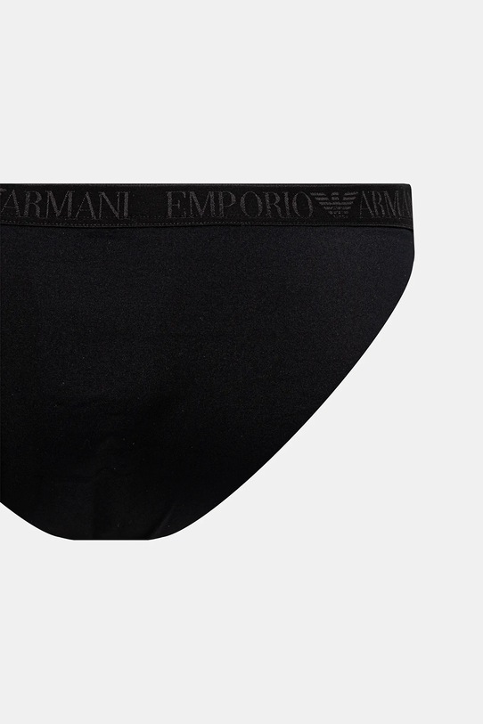 Odzież Emporio Armani Underwear figi 2-pack EW000403.AF10891 czarny