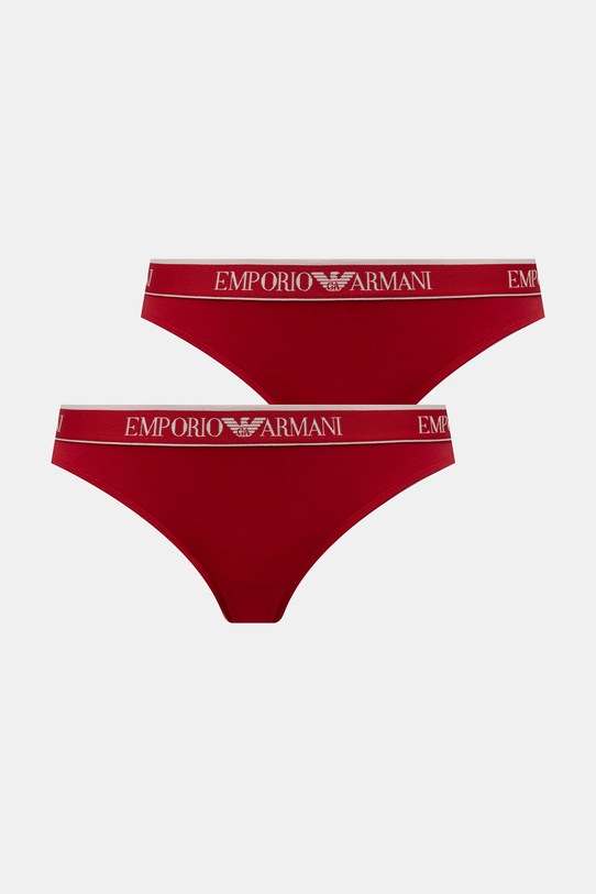 Emporio Armani Underwear figi 2-pack aplikacja czerwony EW000404.AF15345