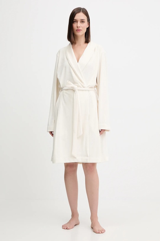 Emporio Armani Underwear szlafrok EW001970.AF15366 beżowy AW25