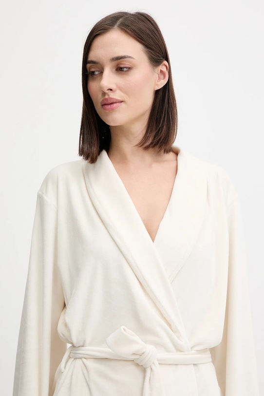 Emporio Armani Underwear szlafrok beżowy EW001970.AF15366