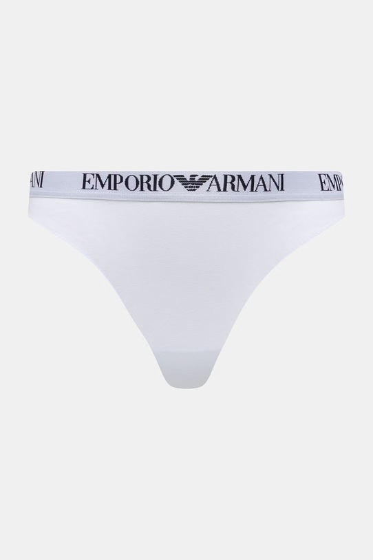 Emporio Armani Underwear stringi 2-pack EW000402.AF13033 biały SS26