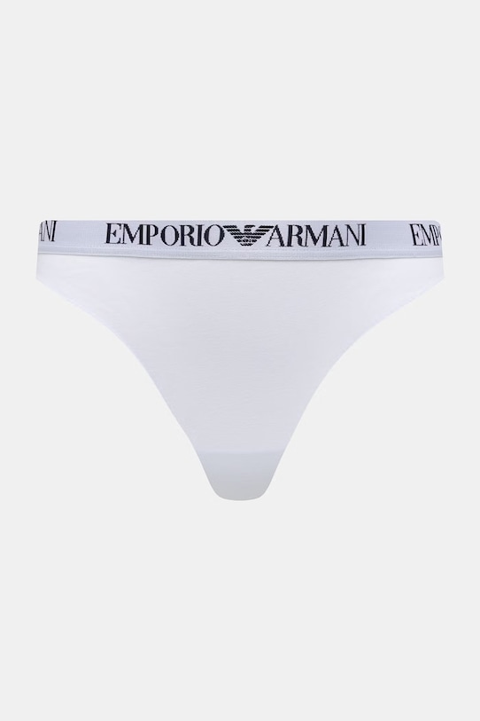 Emporio Armani Underwear stringi 2-pack EW000402.AF13033 biały SS26