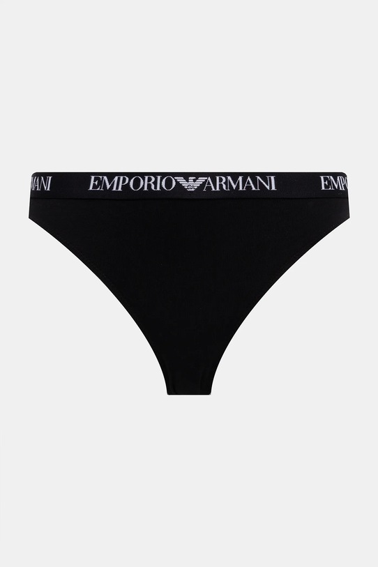 Emporio Armani Underwear stringi 2-pack EW000402.AF13033 czarny AW25