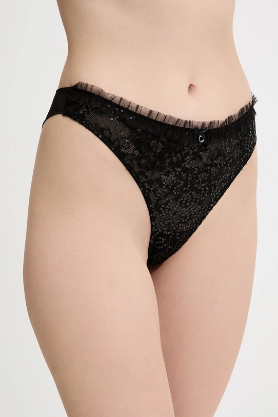 Emporio Armani Underwear figi dzianina czarny EW000394.AF15898