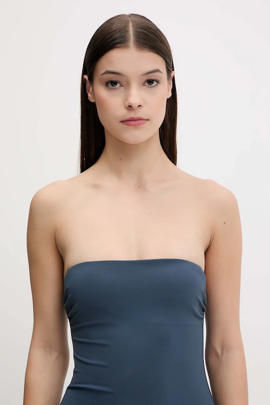 Суцільний купальник Calvin Klein LV00Q62709 сірий