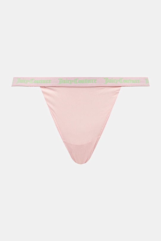 Juicy Couture perizoma 3 PACK RIBBED MICROFIBRE THONG pacco da 3 JCTTH125982 nero AW25