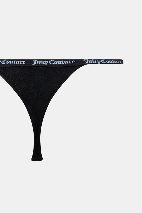 Juicy Couture tanga 3 PACK RIBBED MICROFIBRE THONG 3-pack JCTTH125982