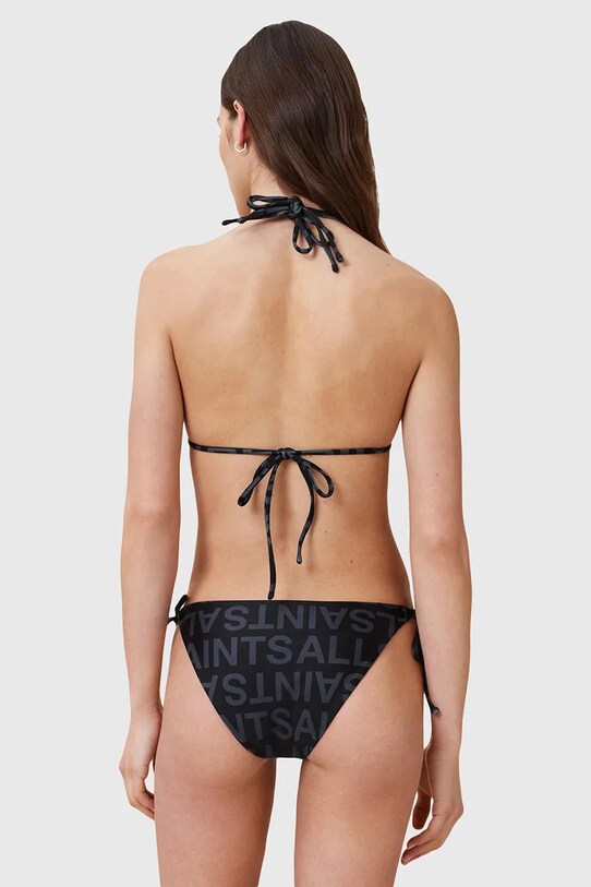 Odzież AllSaints biustonosz kąpielowy SAPH W014WC czarny