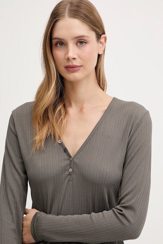 Pyžamo Karl Lagerfeld ESSENTIAL A3W45005 šedá