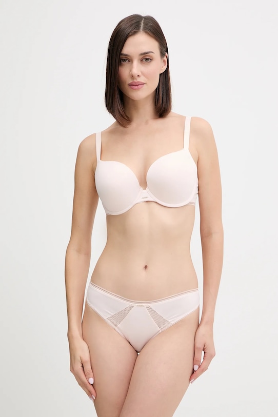 BOSS figi 50545054 beżowy AW25