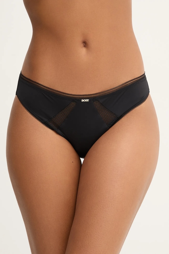 Труси BOSS трикотаж чорний 50545054