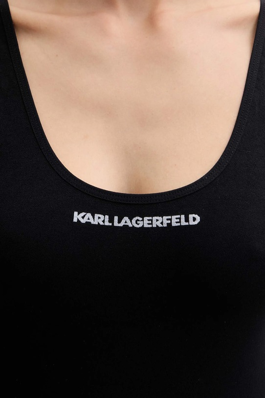 Боди Karl Lagerfeld чёрный A3W47036
