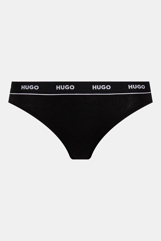 Odzież HUGO stringi bawełniane 3-pack 50545703 czarny