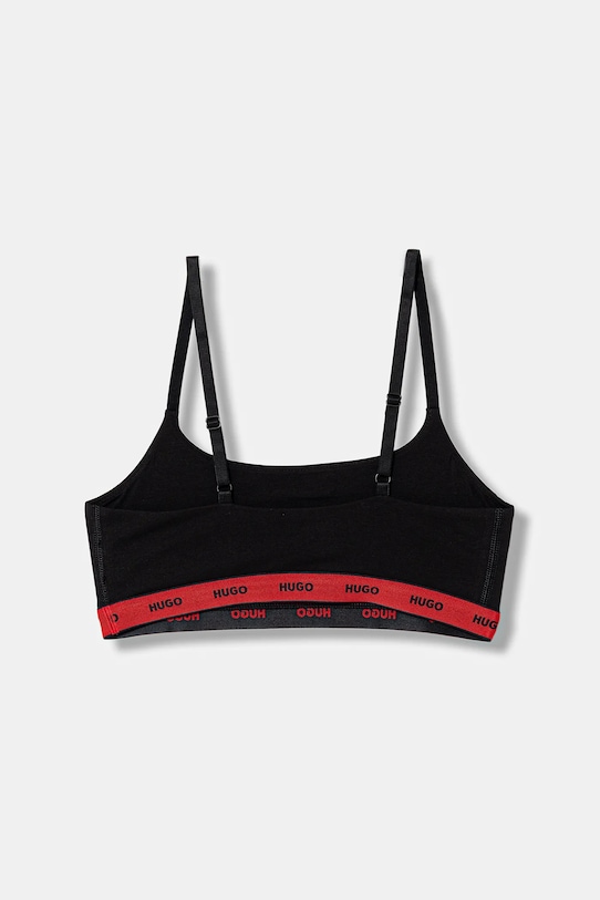 HUGO biustonosz 2-pack TWIN BRALETTE DESIGN 50545712 czerwony