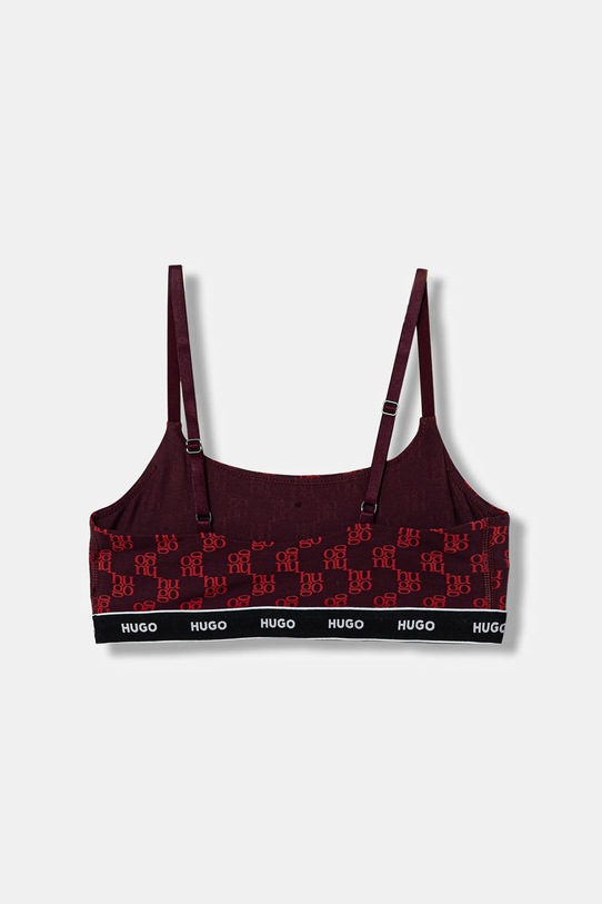 HUGO biustonosz 2-pack TWIN BRALETTE DESIGN 50545712 czarny