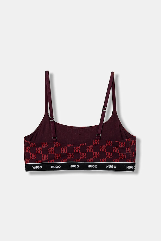 HUGO biustonosz 2-pack TWIN BRALETTE DESIGN 50545712 czarny