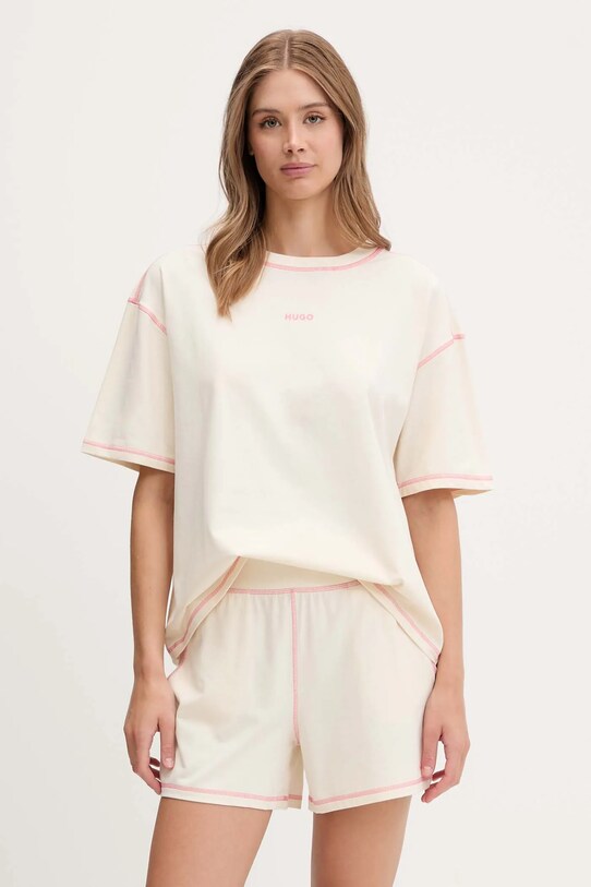 HUGO pijama set bej 50543530