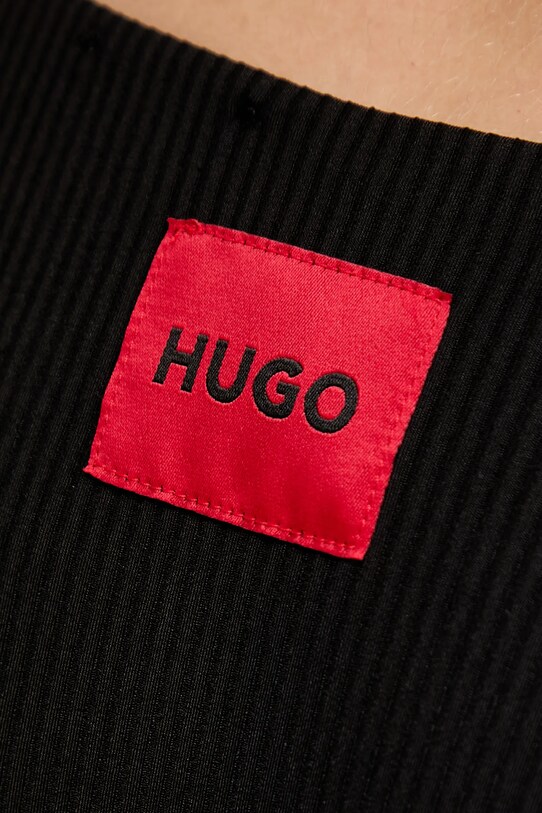 Ρούχα Μαγιό σλιπ μπικίνι HUGO 50545484 μαύρο