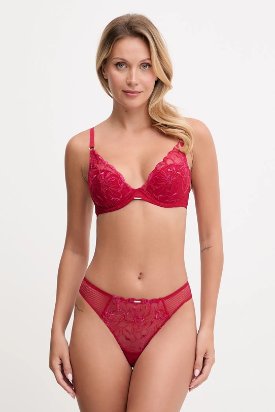 Chantelle biustonosz FLEURS C12M20 czerwony AW25