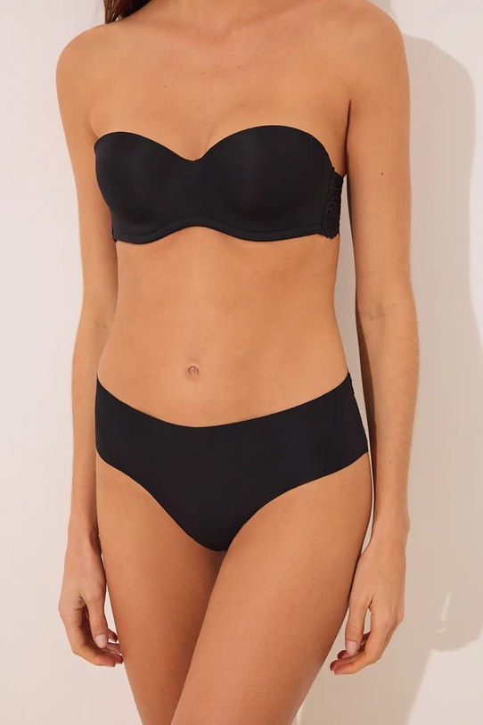 women'secret brazyliany dzianina czarny 4989326