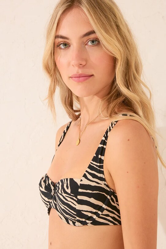 women'secret biustonosz kąpielowy 6489857 czarny AW25