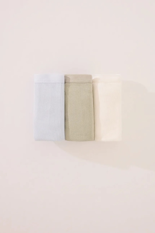 women'secret komplet bawełniany figi niebieski 4939028