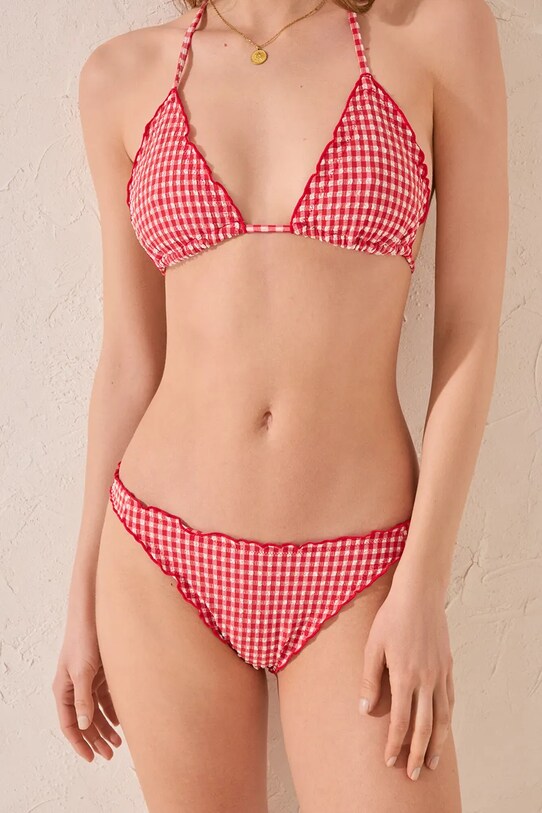 women'secret brazyliany kąpielowe dół czerwony 6469696